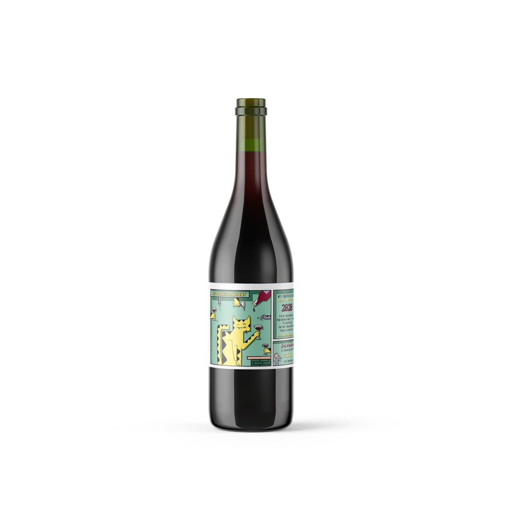 Les Souris Dansent Rouge - Château de Manissy X Les Vintrépides BIO