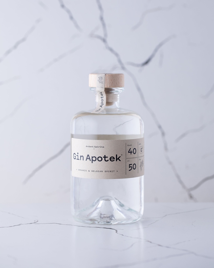Gin Apotek 50cl - Ardent Spirits BIO