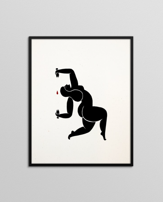 Affiche Anatole Zangs - Demeter