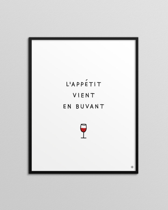 Affiche Anatole Zangs - Appétit