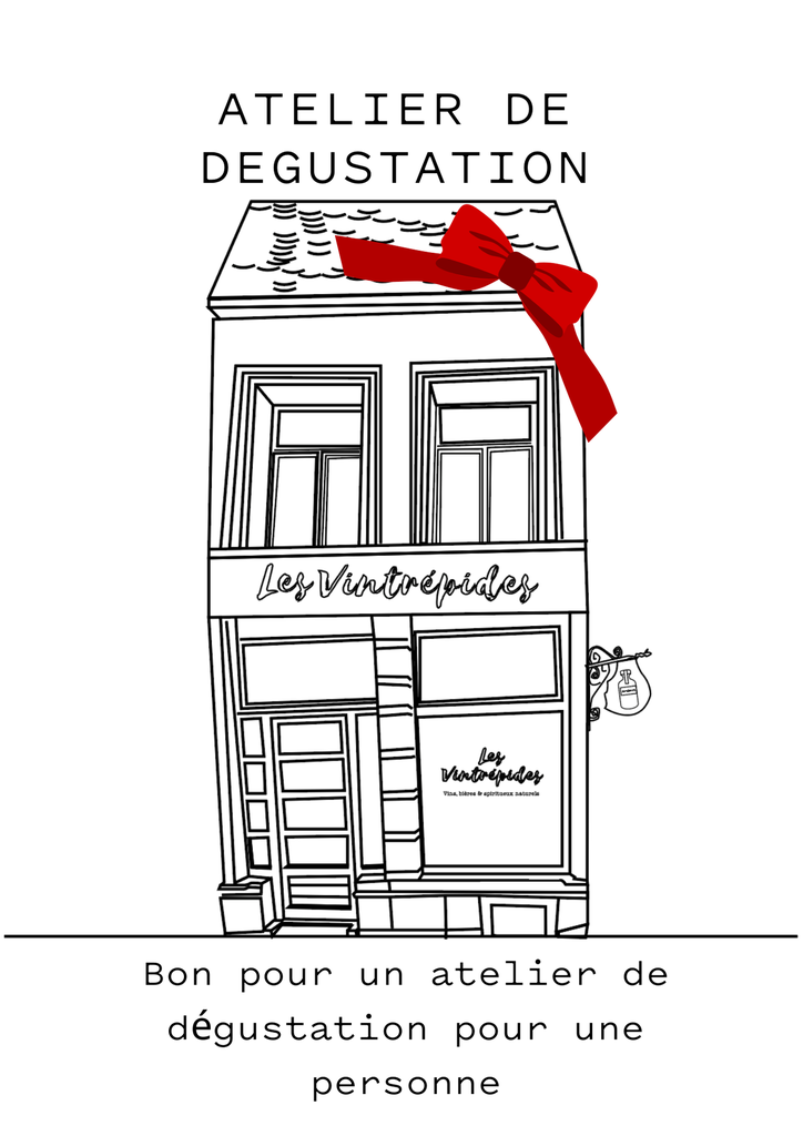 Carte cadeau - Atelier de dégustation