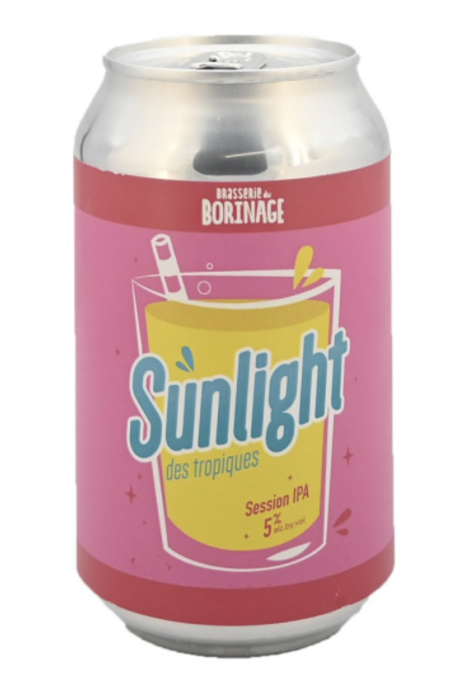 Sunlight des tropiques 33cl - Brasserie du Borinage