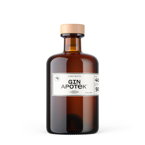 [AS-BT50-GCAP] Gin Apotek Capsycum 50cl - Ardent Spirits BIO