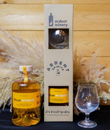 [AS-P-RARD] (Pack 1 Verre) Rhum Ardent 50cl - Ardent Spirits BIO