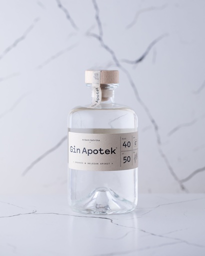 [AS-BT50-GAPO] Gin Apotek 50cl - Ardent Spirits BIO