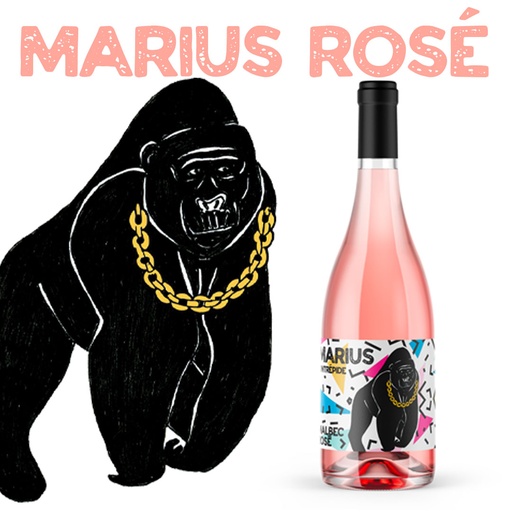 [LV-RS-MAR] Marius Rosé L’Intrépide - Domaine Chibaou X Les Vintrépides BIO