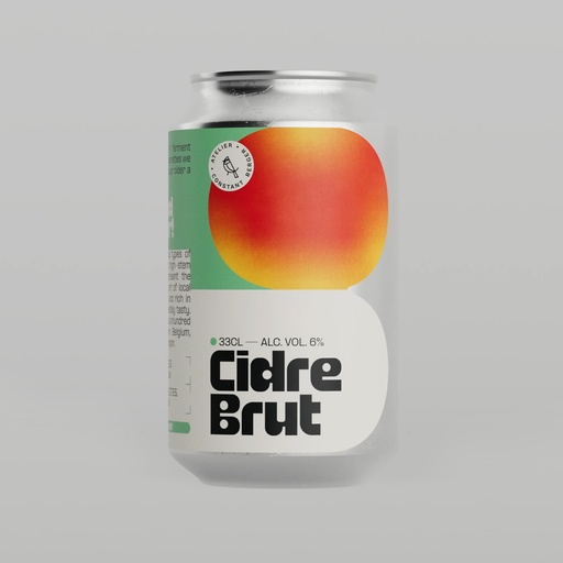 [CBC-CID-BRUT] Cidre Brut Canette 33cl - Constant Berger