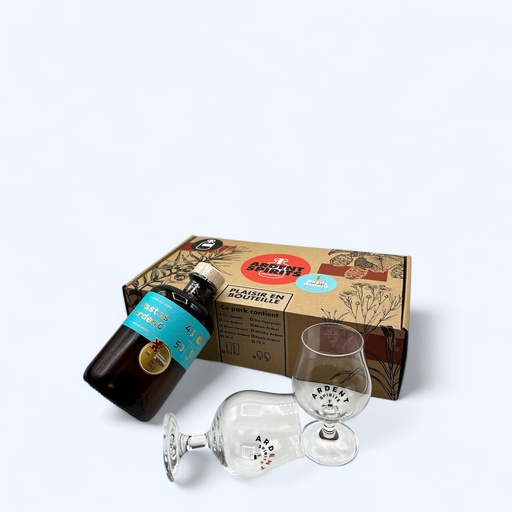 [AS-P2V50-PARD] (Pack 2 Verres) Pastis Ardent 50cl - Ardent Spirits BIO
