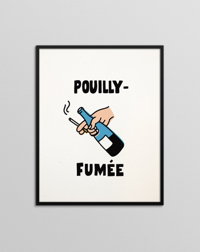 [AZ-PF] Affiche Anatole Zangs - Pouilly-fumée