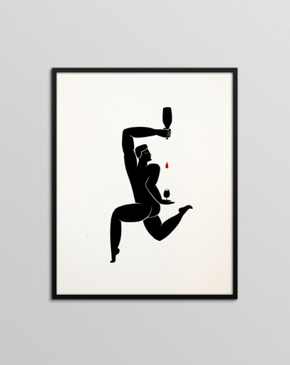 [AZ-DIO] Affiche Anatole Zangs - Dionysus