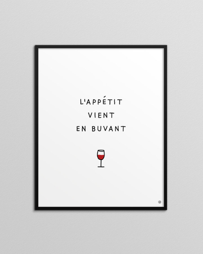 [AZ-APP] Affiche Anatole Zangs - Appétit