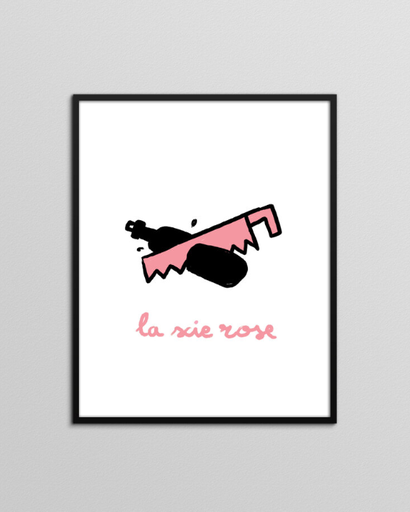 [AZ-SR] Affiche Anatole Zangs - Scie-rose