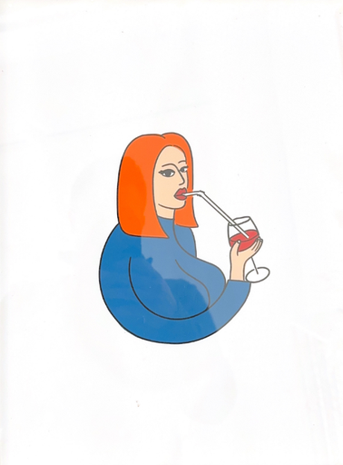 [AZ-GIN] Affiche Anatole Zangs - Ginger