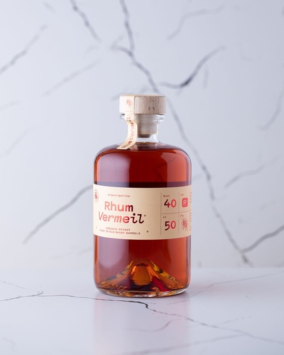 [AS-BT50-RVER] Rhum Vermeil 50cl - Ardent Spirits BIO
